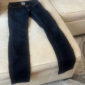 Hudson Jeans Women's Deep Blue Skinny Jeans